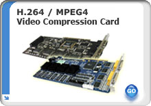 H.264 / MPEG4 Hardware Compresion Card